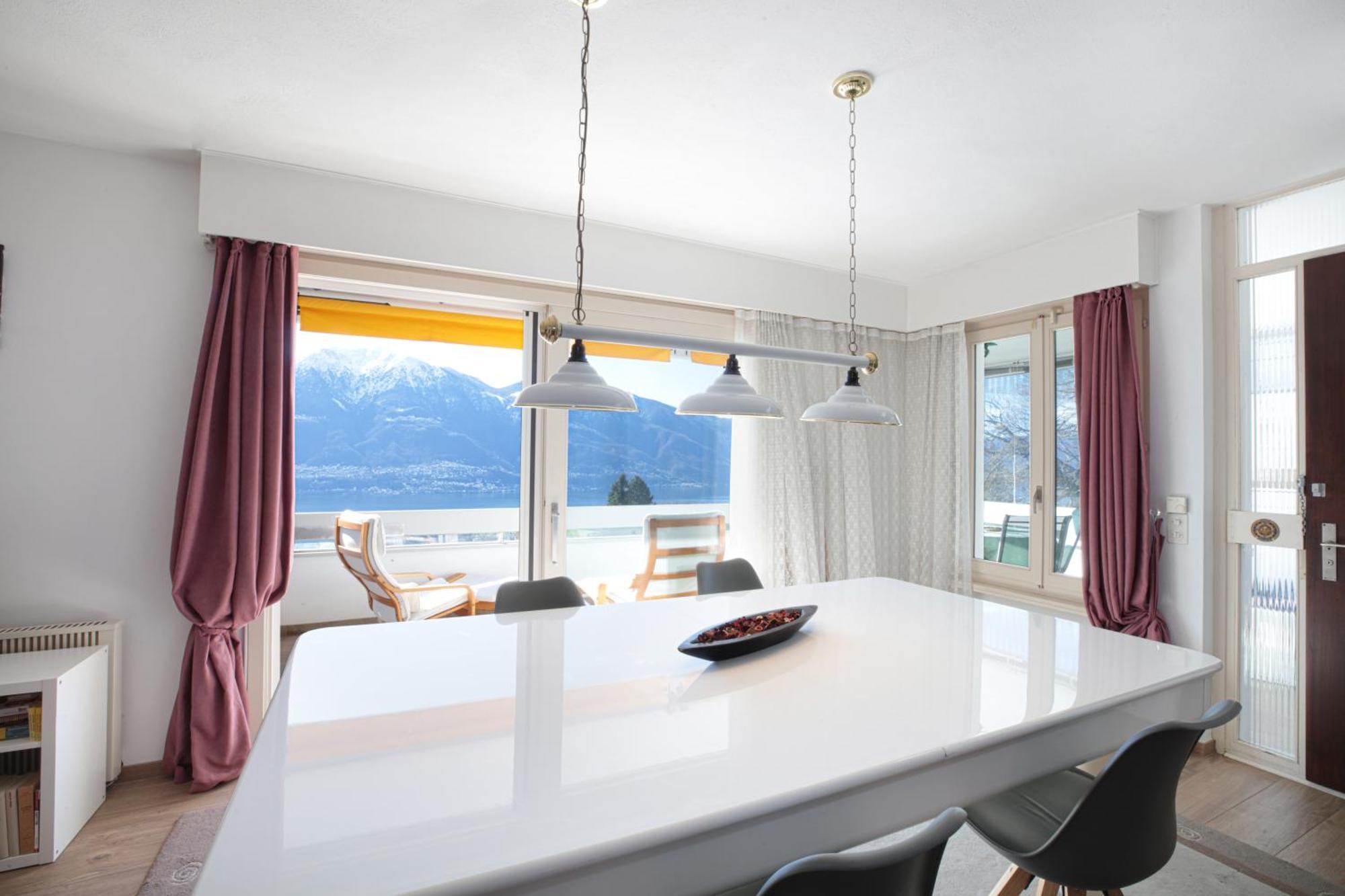 Vista Lago Casa Hulya Orselina Buitenkant foto
